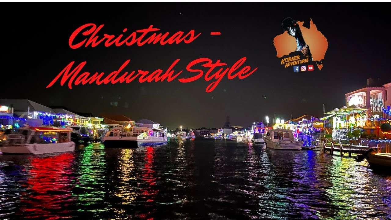 Mandurah Xmas Lights HD 1080p YouTube