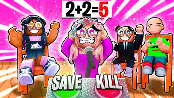 DOING IMPOSSIBLE MATH PROBLEMS | Roblox Funny Moments