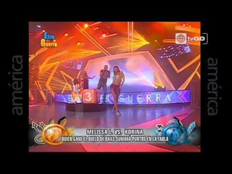 Melissa Loza y Korina Rivadeneira en duelo de infarto