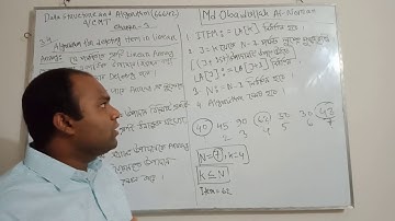 Data Structure & Algorithm- 66642 ( CMT- 4th), Lec-3, Chapter-3 (3.4)    Obaidullah Al Noman