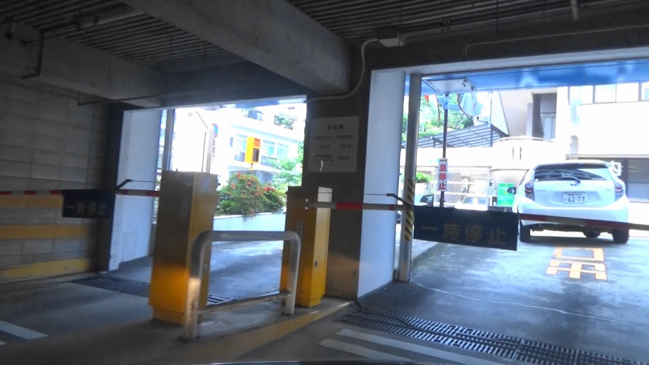 【車載動画】チトセピア立体駐車場(入庫～出庫)