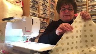 Fabric box Quick make by Trisha