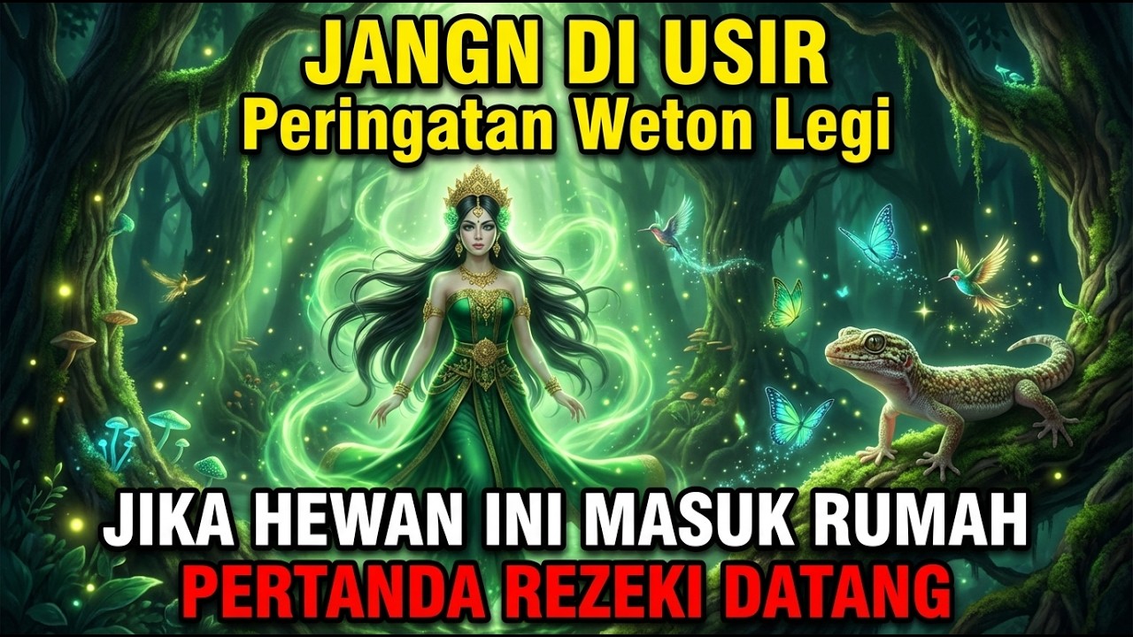 Pantesan Susah Kaya! JANGAN USIR Hewan Ini, Kunci Rezeki Weton LEGI Bebas Utang Bulan Ini ❗