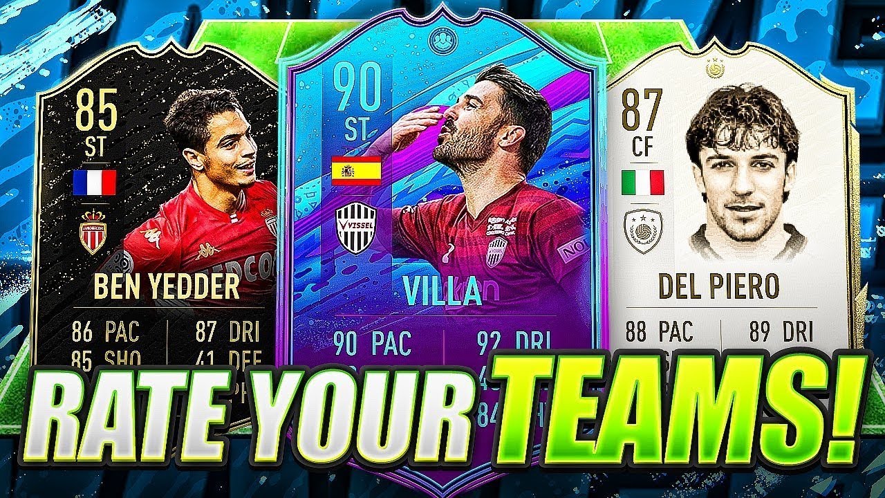 RATING YOUR TEAMS!! BASE ICON SQUADS! FIFA 20 Ultimate Team - YouTube