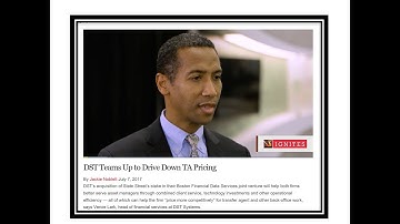 Ignites Interview of Vercie Lark, EVP & Head of DST Financial Services at NICSA Conference.