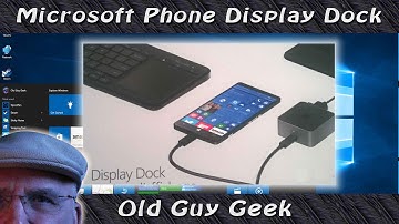 Windows Phone 10  Continuum - Turn Your Phone Into a PC