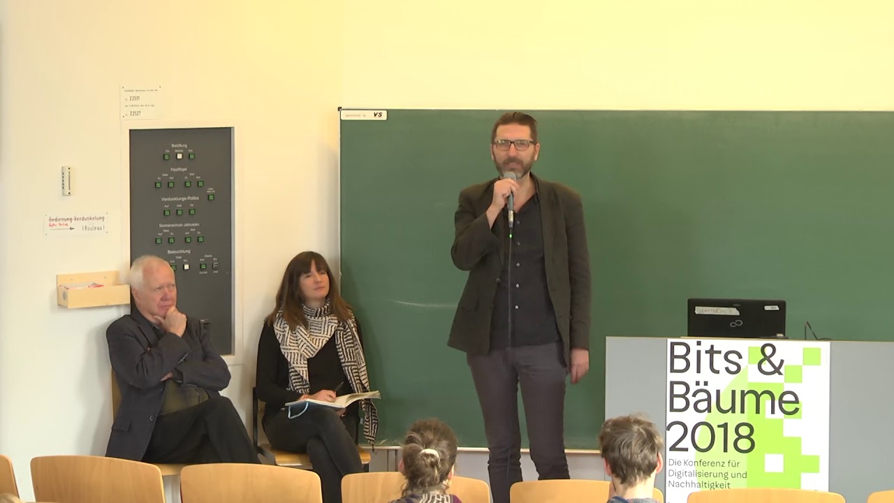 Bits & Bäume 2018:  Efficiency & Madness in the Technosphere