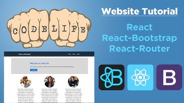 Build a Website with React, React-Bootstrap and React-Router #Final Part