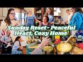 Cozy Sunday Reset | Preparing for the Week