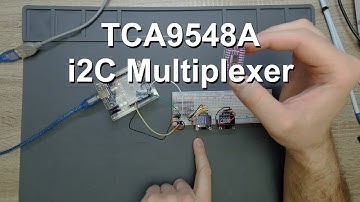 TCA9548A i2C multiplexer
