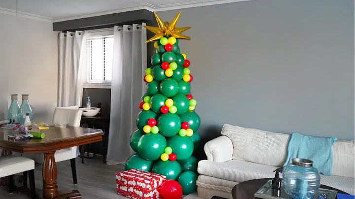 How to Make a Balloon Christmas Tree