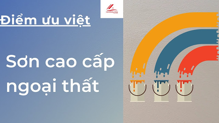 Sự khác nhau giữa sơn nội thất và ngoại thất