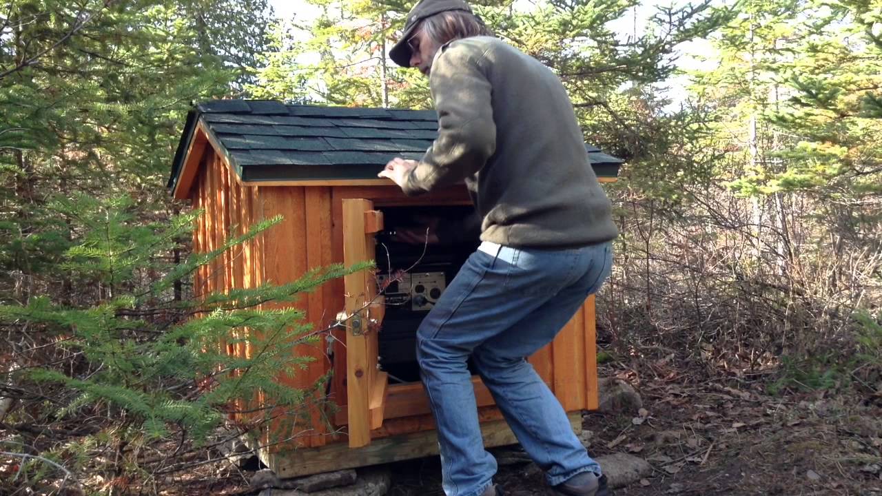 generator shed - youtube