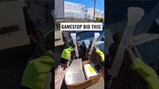 Gamestop dumpster was loaded with test tubes and gamer displays!! #dumpsterdiving
