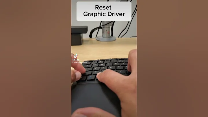 How to Reset Graphics Drivers on a Windows PC | Troubleshooting Flickering Screen Issues