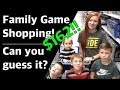 Family Game Shopping | Guess the Game