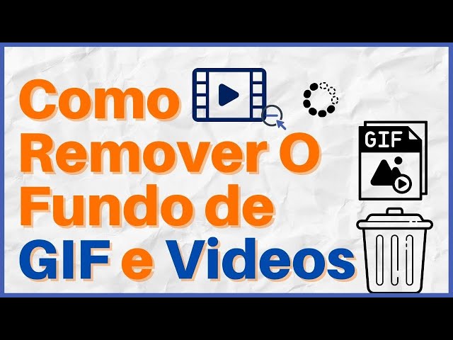 Porque é difícil remover o fundo do seu GIF transparente