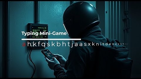 [STANDALONE] FiveM Typing MiniGame