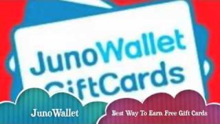 JunoWallet GiftCards - Get Free iTunes Gift Cards!!