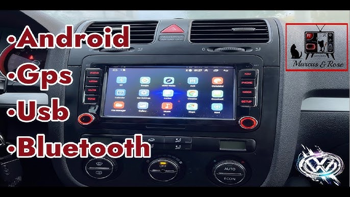 VW Golf 5 Android Autoradio Upgrade 