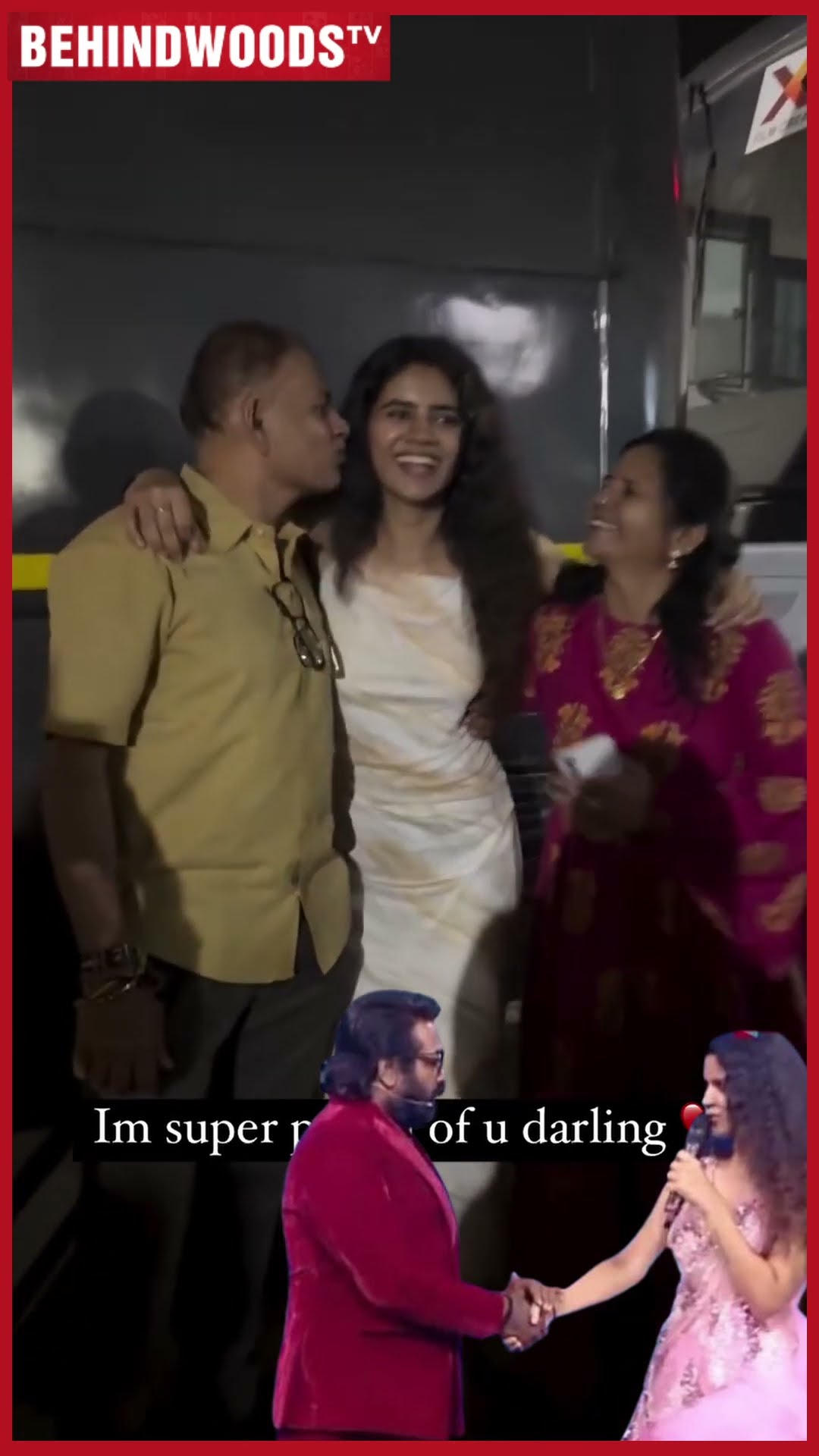 'என் பொண்ணு எப்பவும் Winner-தான்..' ? முத்தம் குடுத்து பாராட்டிய Soundhariya அம்மா ?