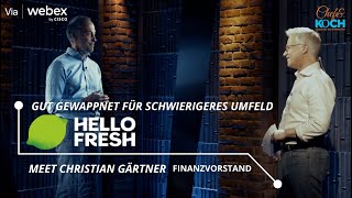 Hello Fresh: Gut gewappnet für ein schwierigeres Umfeld | Mein Holo-Talk mit CFO Christian Gärtner.