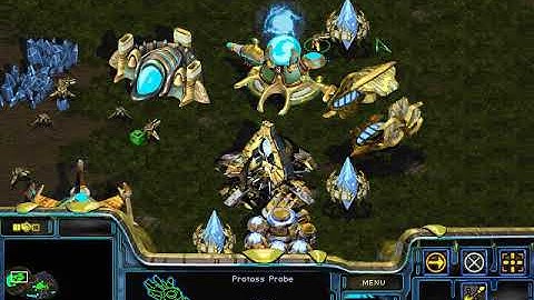 StarCraft: Brood War - 1 Protoss vs 1 Zerg - 1 Protoss vs 1 Computer