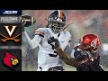 Virginia vs. Louisville Full Game | 2019 ACC Football