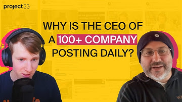 Why Is the CEO of a 100+ Company Posting Daily on Linkedin?