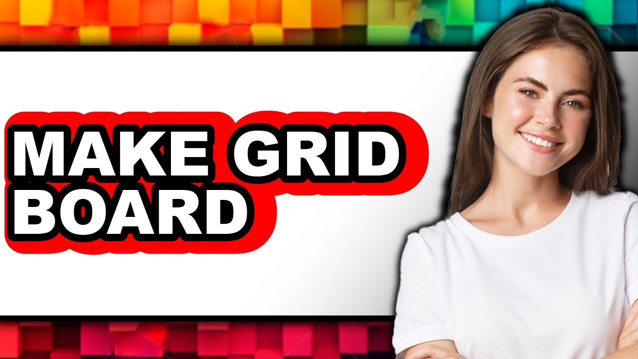 How to Make Grid Board (Easy Method) - YouTube
