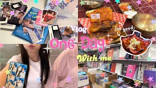 One day vlog | day off at siam 🍥🍀 (shopping & unboxing album Treasure , The Boyz , tws)🎧