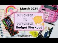MARCH 2021 PAYCHECK #1 BUDGET | BI-WEEKLY PAY | SINKING FUNDS