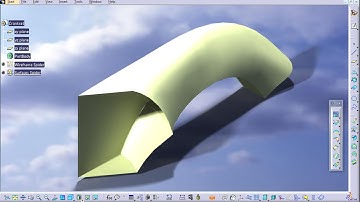 Crankset part 1   Spider part 3 - Generative Shape Design - CATIA V5