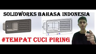 Tutorial Solidworks Bahasa Indonesia  Bak Cuci Piring