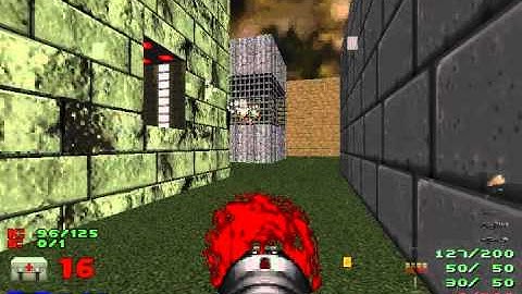 DOOM II: Grave City (4th custom map by doomdaniel95)