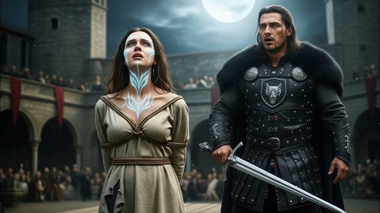 Moonlight Hit Her Face & Wolf Markings Appeared—The Alpha King Dropped the Execution Blade