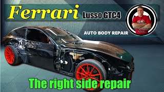 Ferrari Lusso Gtc4. The Body Repair. Ремонт Кузова.