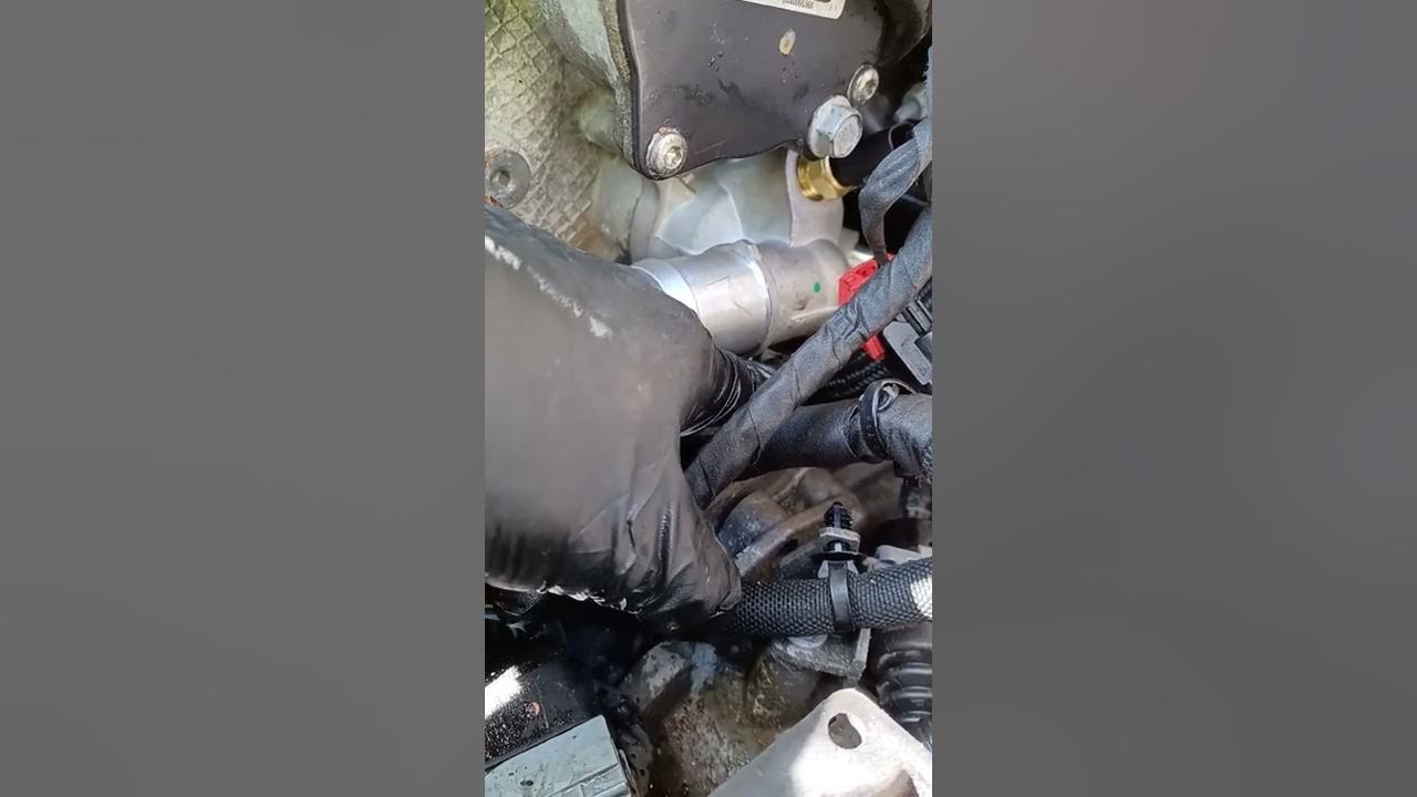 2016 jeep cherokee latitude 2.4 thermostat removal code po128 - YouTube