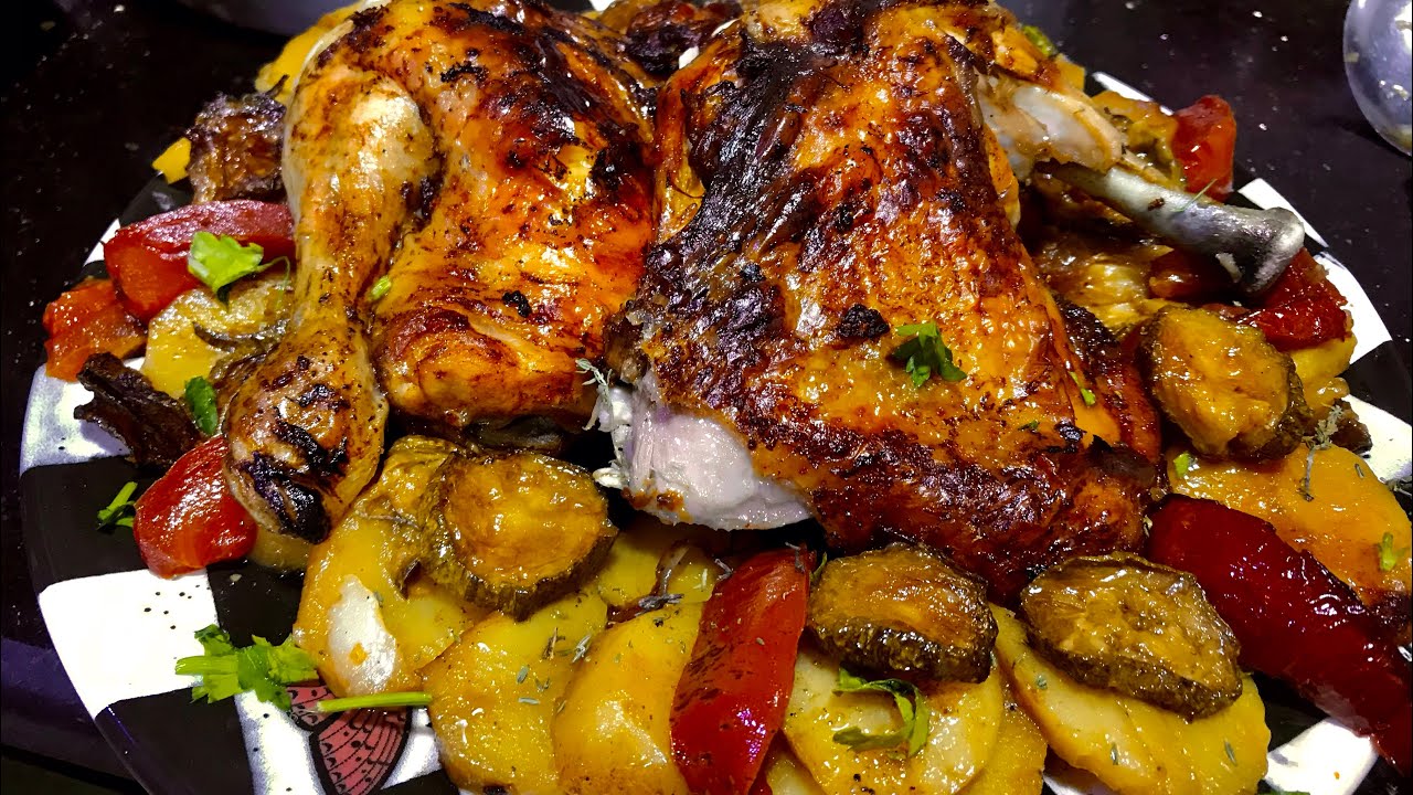 عشاق الروتي سر صغير يعطيك احسن واسرع روتي دجاج بالخضار 😍 سلطة البطاطا اللذيذة