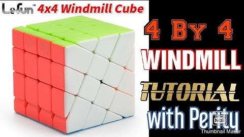 4x4 Windmill Rubik Cube TutoRial