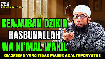 BELUM BANYAK YANG TAHU !! Dahsyatnya Dzikir Hasbunallah Wa Ni