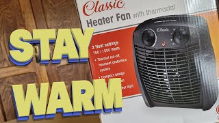 Heat your room with this Classic Heater Fan