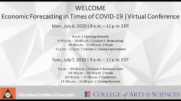 Economic Forecasting in Times of Covid-19 -- Day 2
