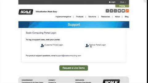 Scale Computing - Platinum Partner Portal Registration