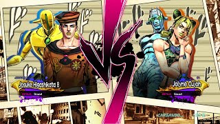 Josuke (Gappy) vs Jolyne | JoJo’s Bizarre Adventure: All-Star Battle R | HD 4K