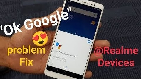 Google Assistant" Problem Fix in REALME GT Master Edition/ voice recognize solved . #ok Google
