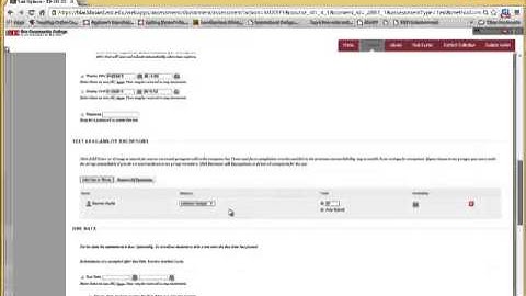 Extending time for a student on a Blackboard Test