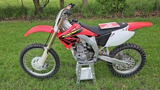 2002 Honda CRF450R Part 1