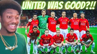 NBA Fan Reacts To Manchester United ● Road to Victory - 2008!