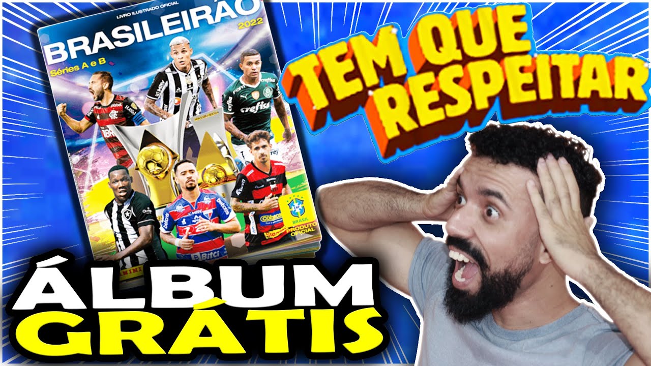 Peça Seu Álbum Grátis Do Brasileirão 2022